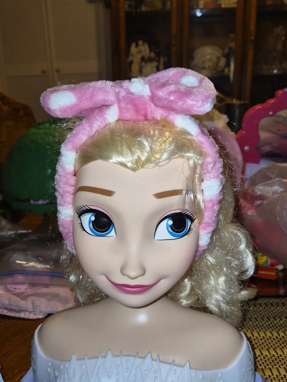 Disney Elsa Styling Head with Accessories